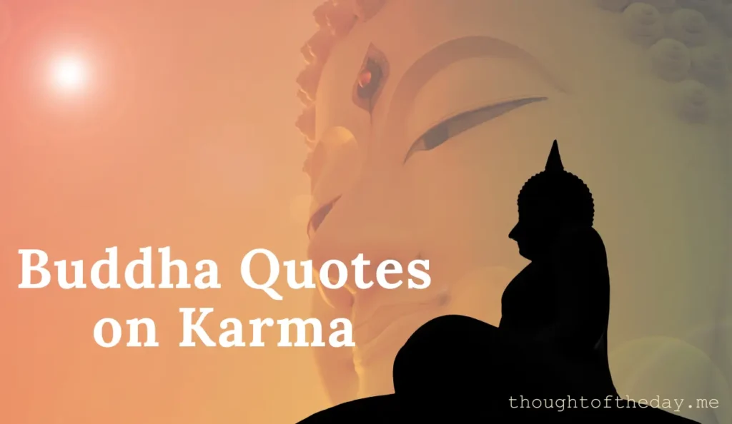 Buddha Quotes on Karma